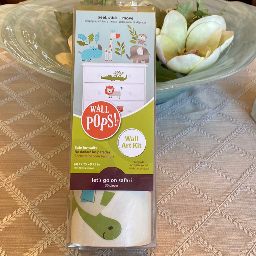 New - Wall pops - stick, peel off